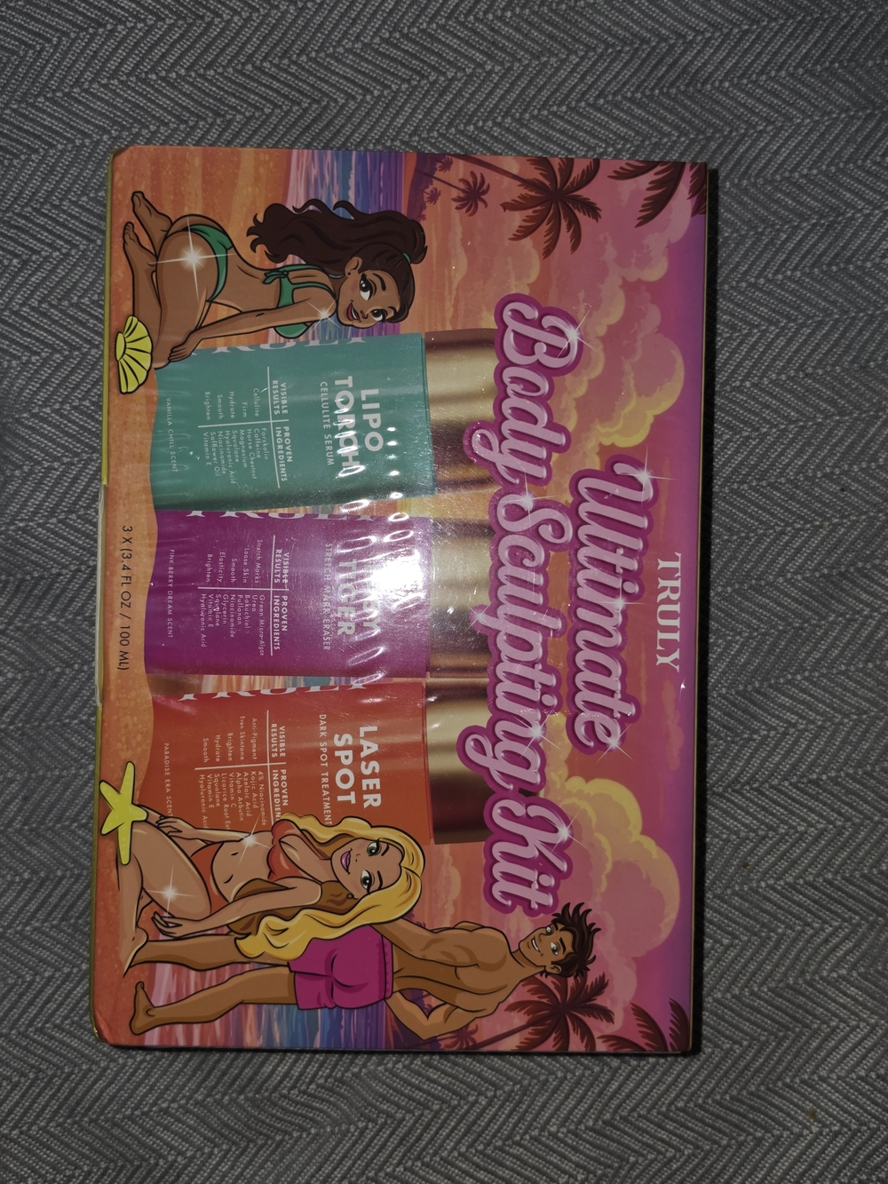 Truly Ultimate Body Sculpting Kit – Pink/Teal/Orange